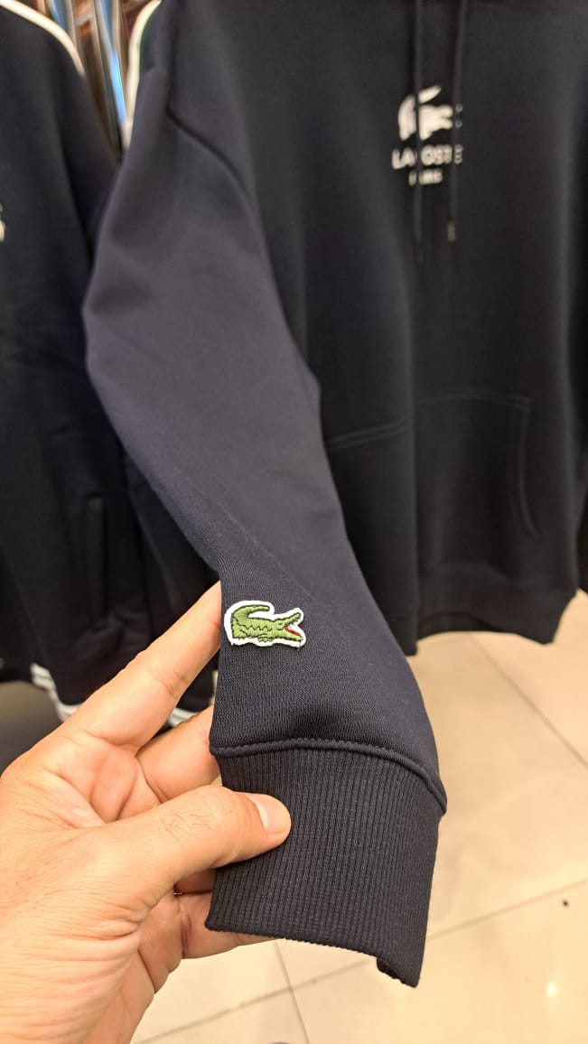 Contrast Logo Hoodie