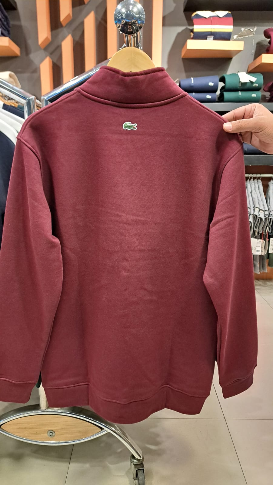 Quarter Zippers with Classic Logo