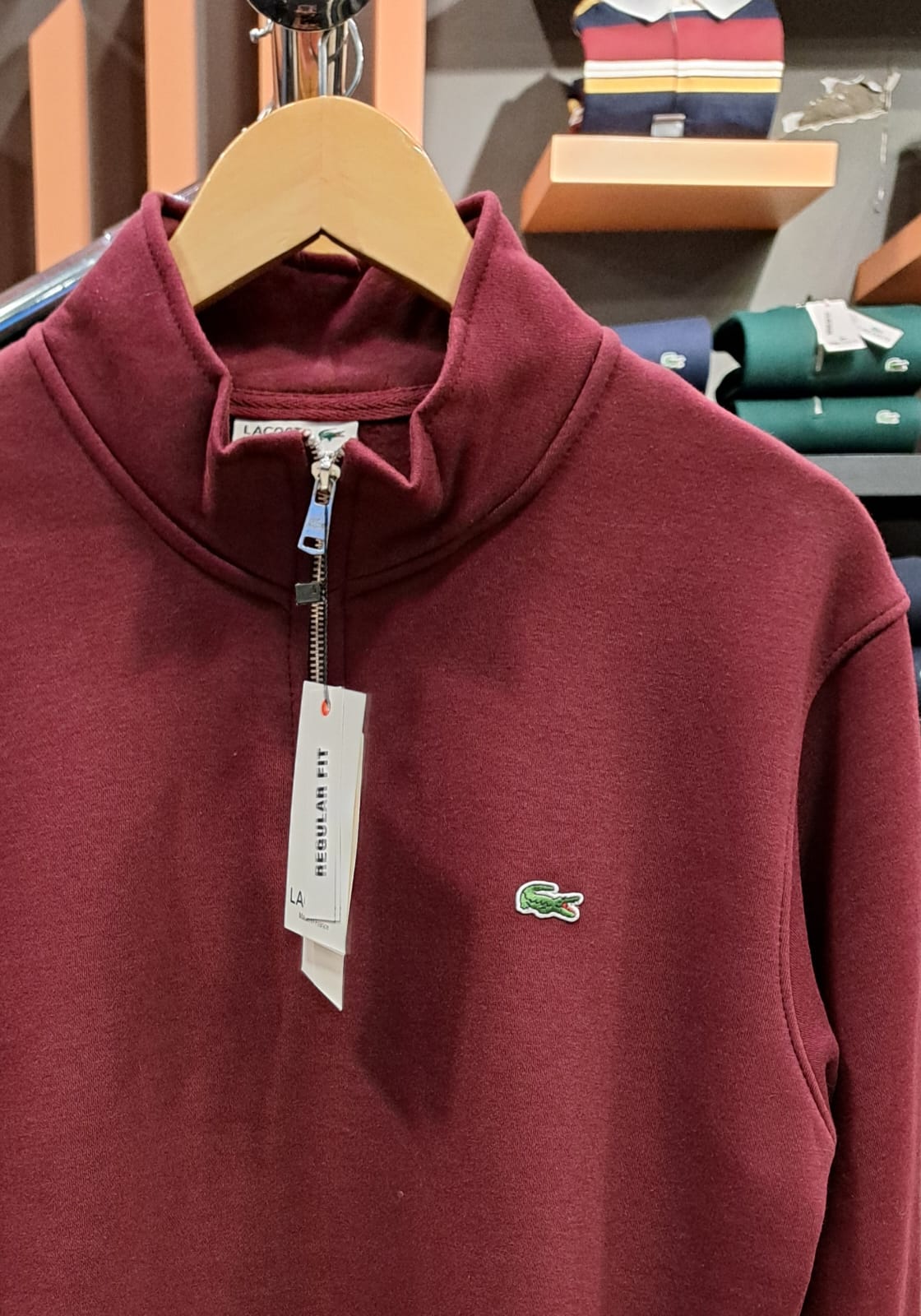 Quarter Zippers with Classic Logo