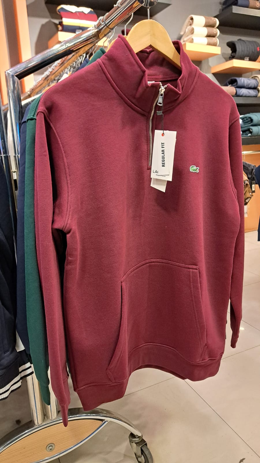 Quarter Zippers with Classic Logo