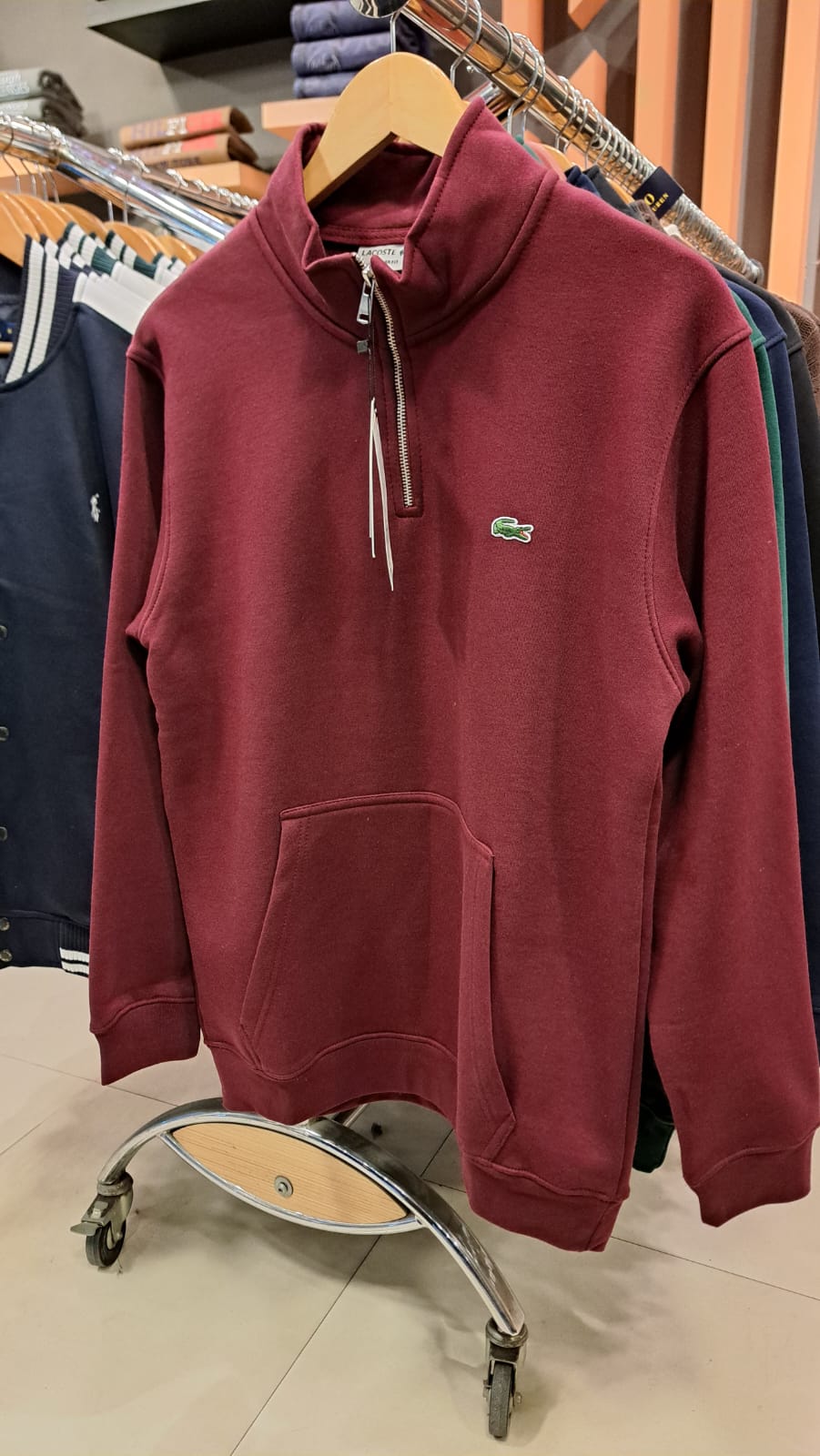 Quarter Zippers with Classic Logo