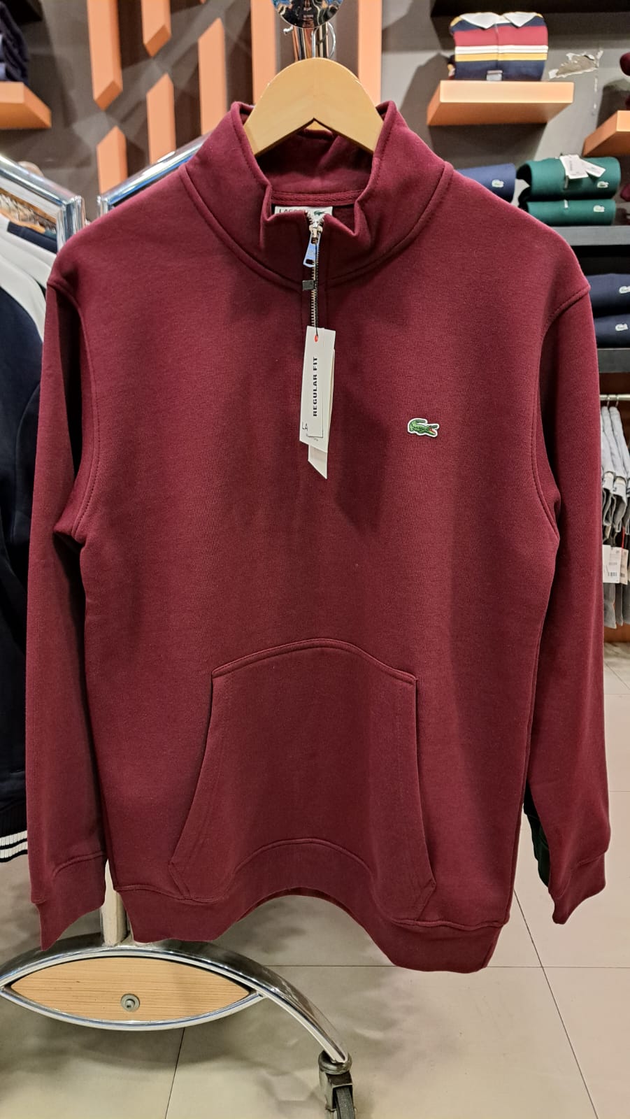 Quarter Zippers with Classic Logo