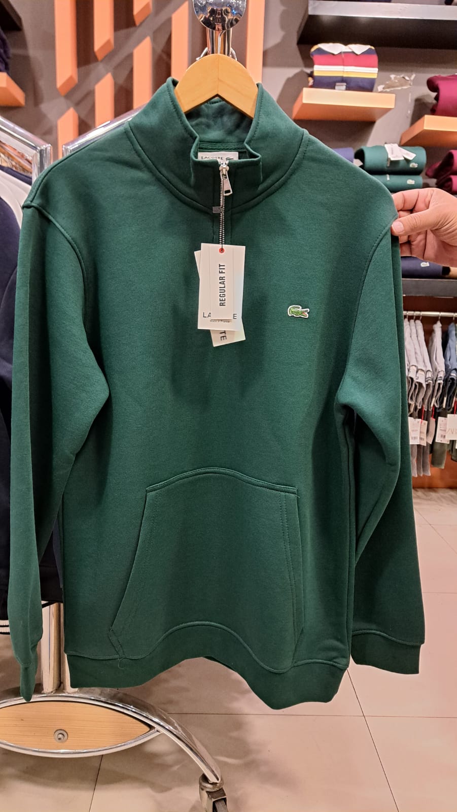 Quarter Zippers with Classic Logo