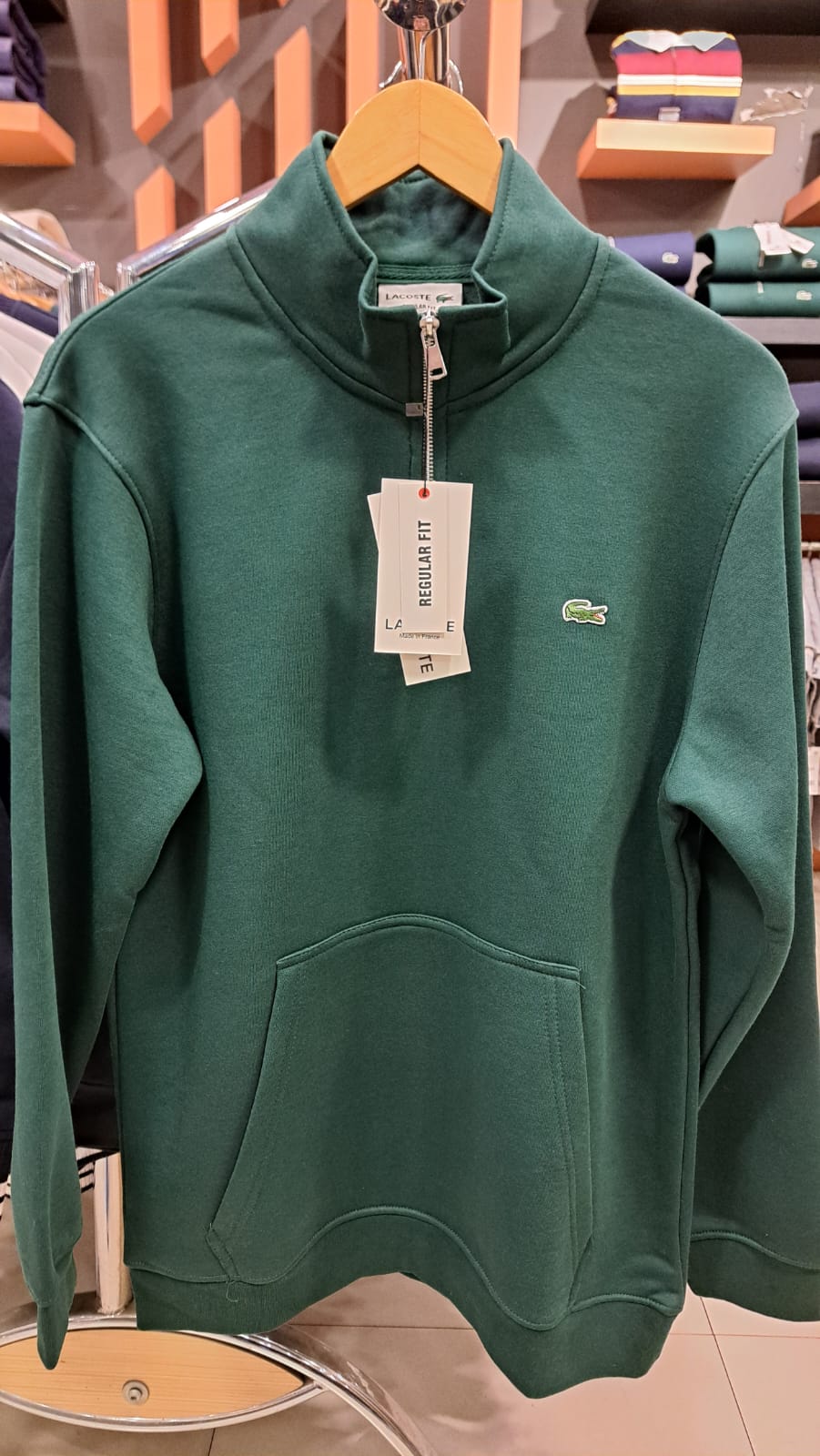 Quarter Zippers with Classic Logo