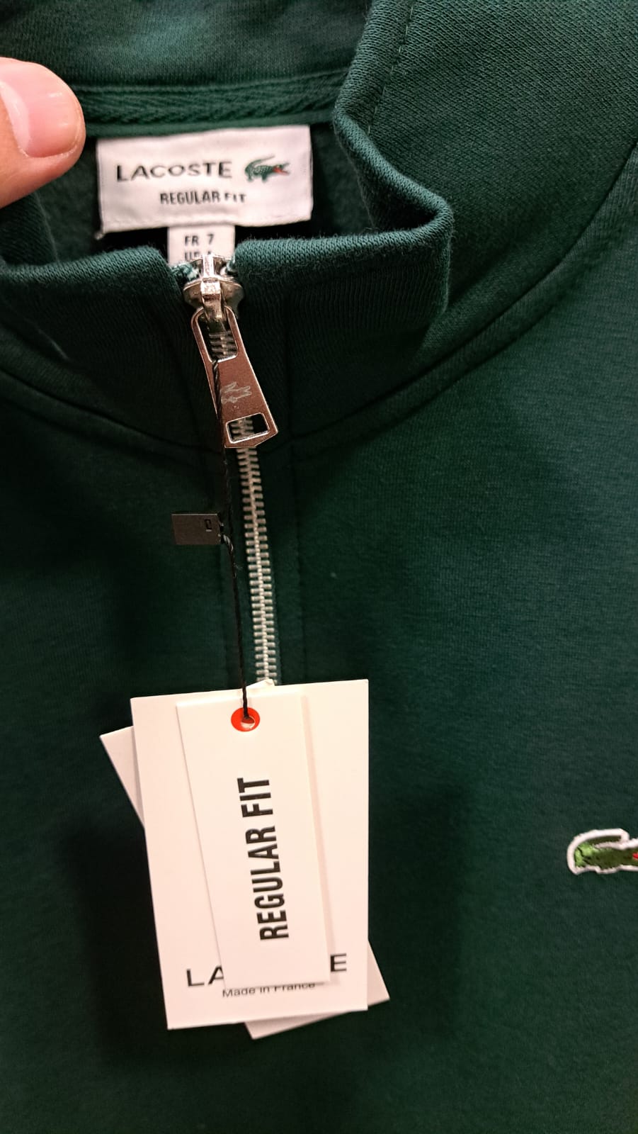 Quarter Zippers with Classic Logo