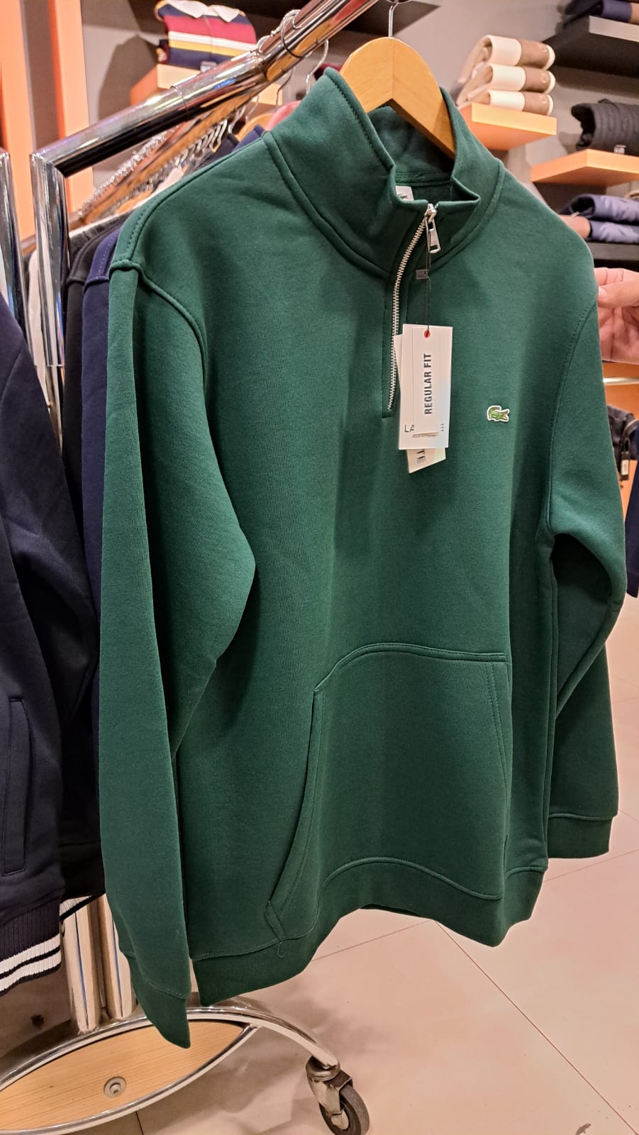 Quarter Zippers with Classic Logo