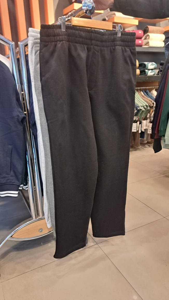 STRAIGHT FLEECE JOGGING TROUSERS