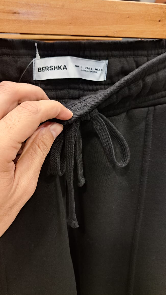 WIIDE LEG FLEECE JOGGING TROUSERS