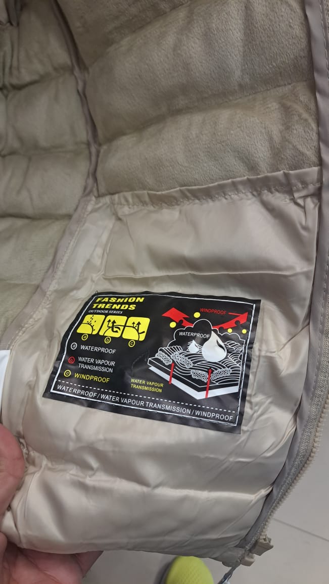 Puffer Jacket with Detachable Hoodie