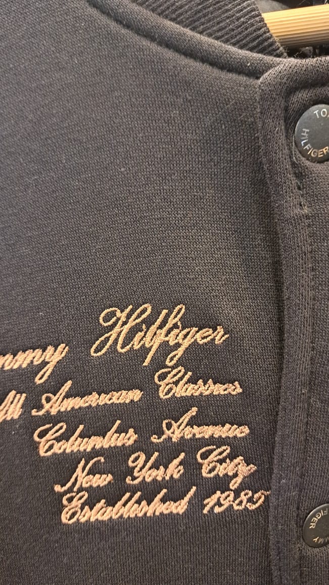 Embroidered Details Varsity Jacket