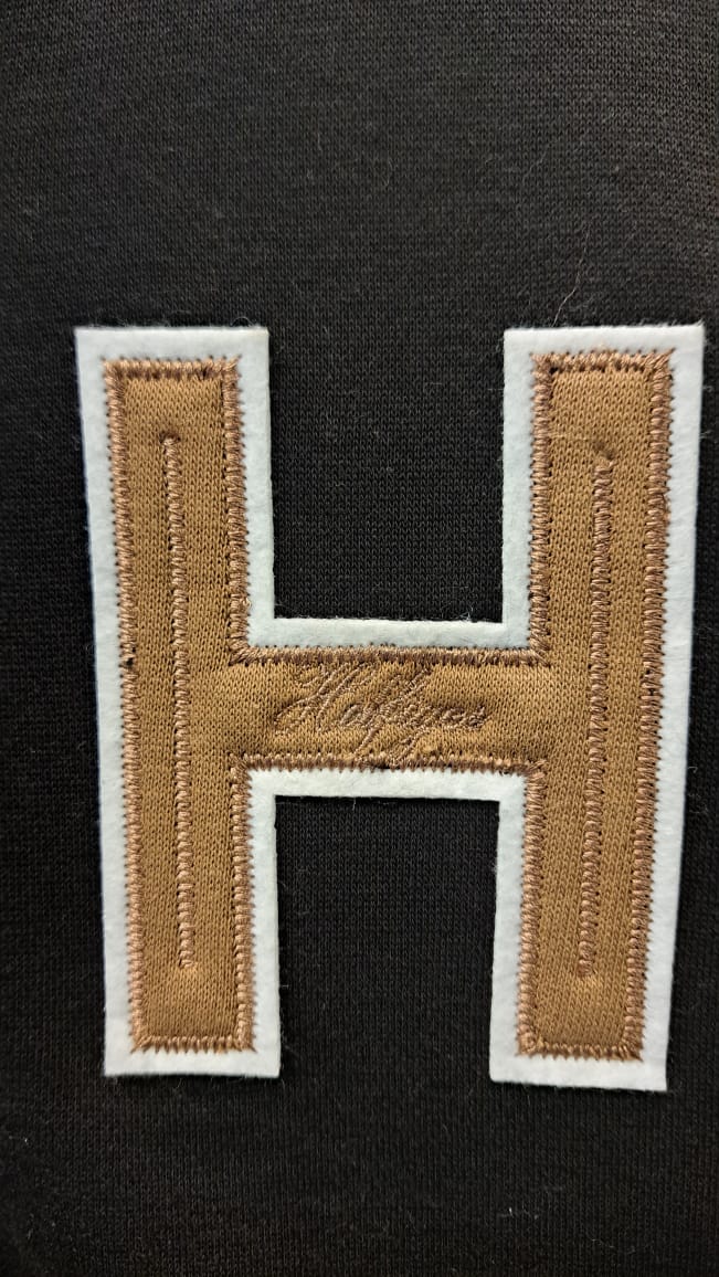 Embroidered Details Varsity Jacket