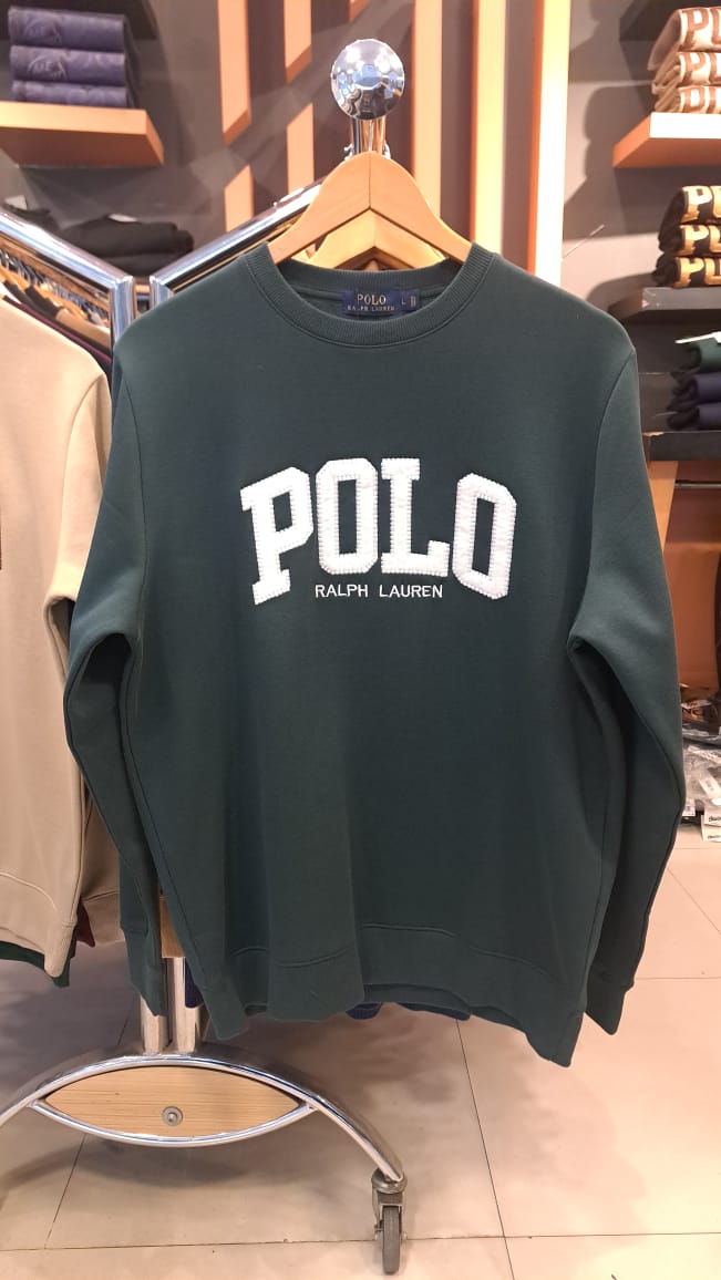 Embroidered Logo Sweatshirt