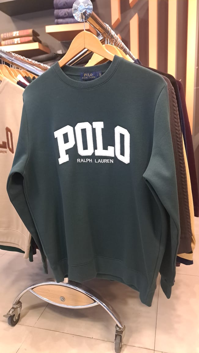 Embroidered Logo Sweatshirt