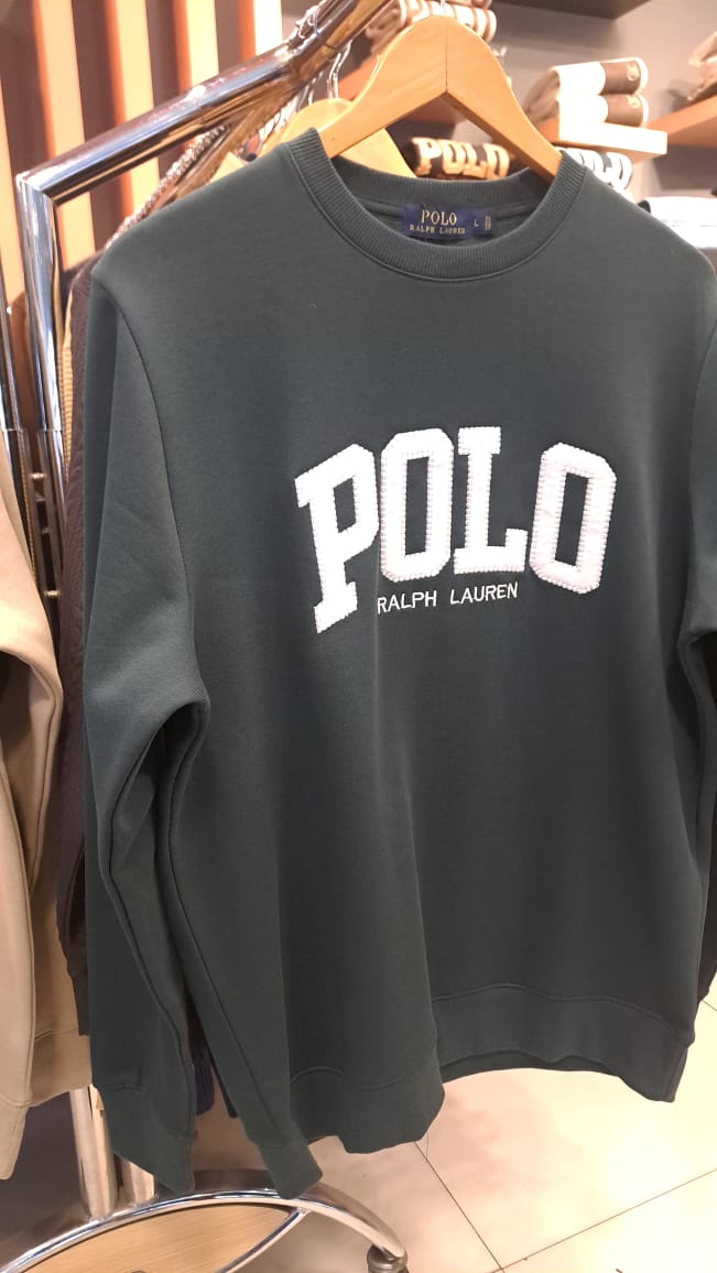 Embroidered Logo Sweatshirt