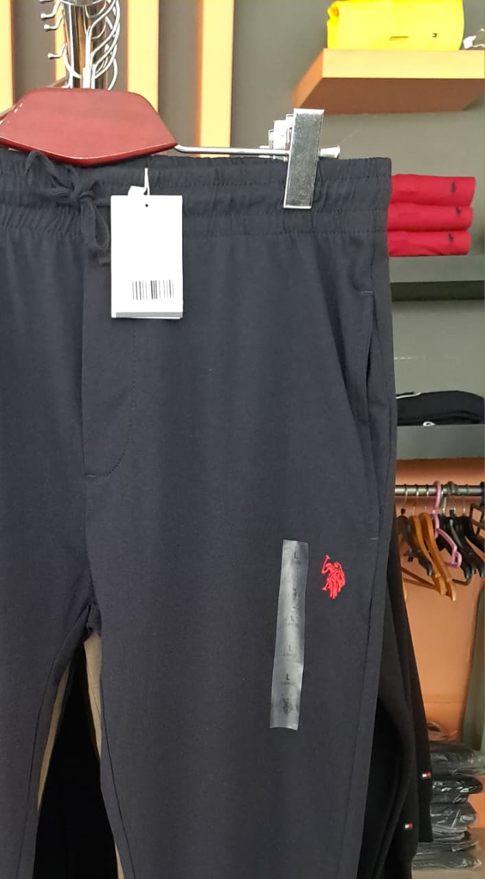 Classic Logo Cotton Jogger Pants (NAVY)