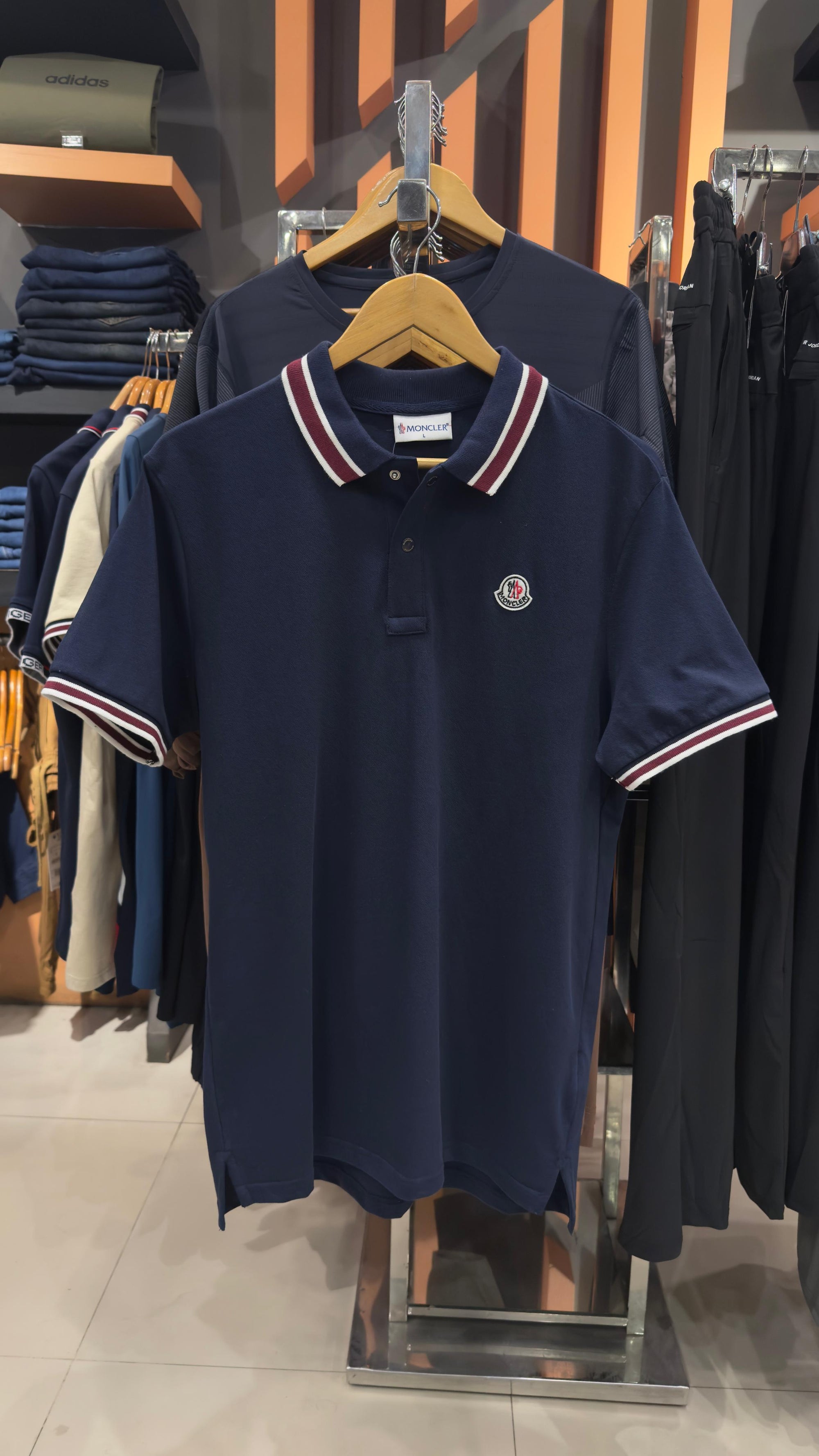 MONCLER CLASSIC LOGO POLO