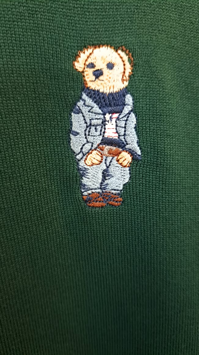 Polo Bear Embroidered Sweater