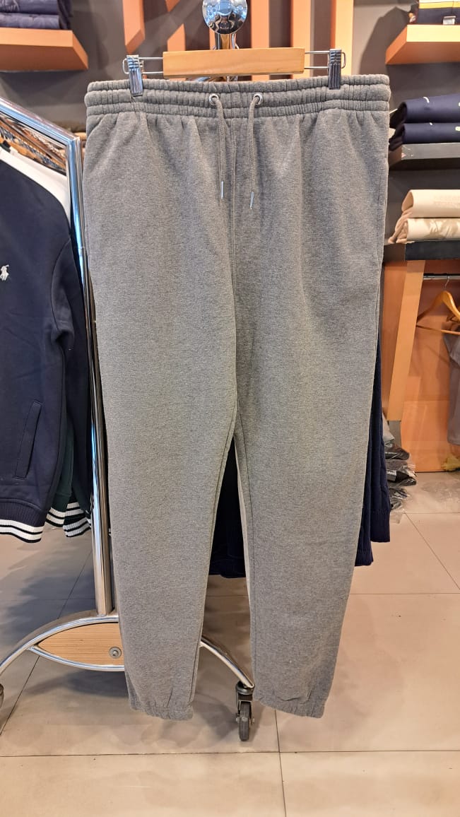 CUFFED HEMS FLEECE JOGGING TROUSERS