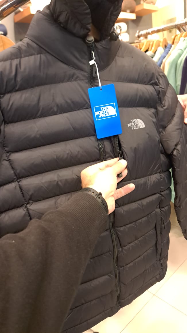 Puffer Jacket with Detachable Hoodie (Black)