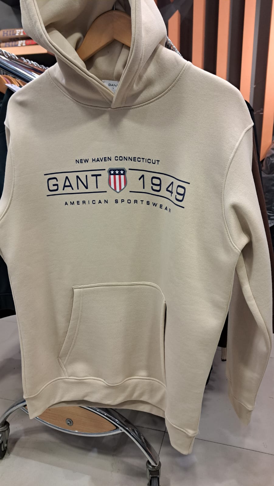 Pull Over Hoodie with Printed Logo