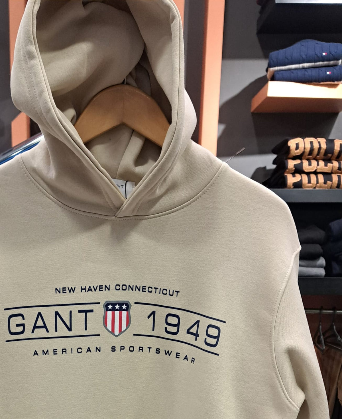 Pull Over Hoodie with Printed Logo