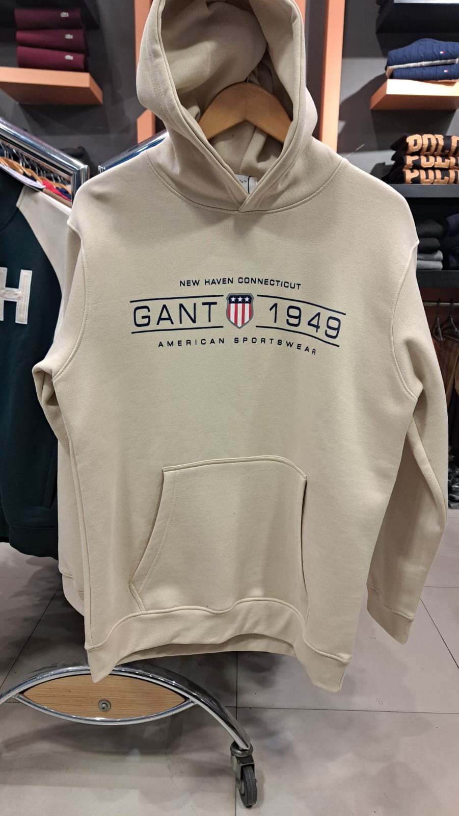 Pull Over Hoodie with Printed Logo