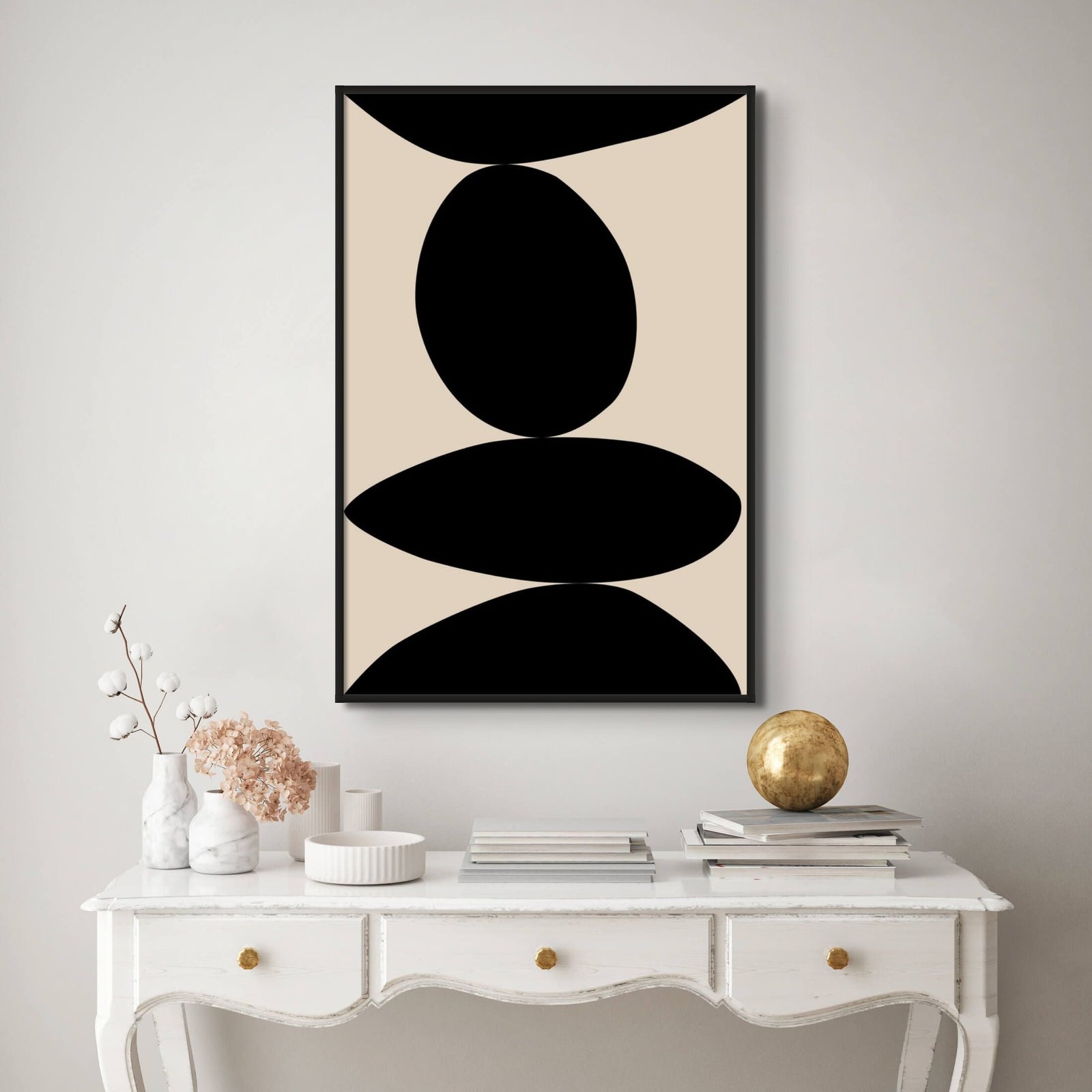 Dark Collection Roman Abstract Art