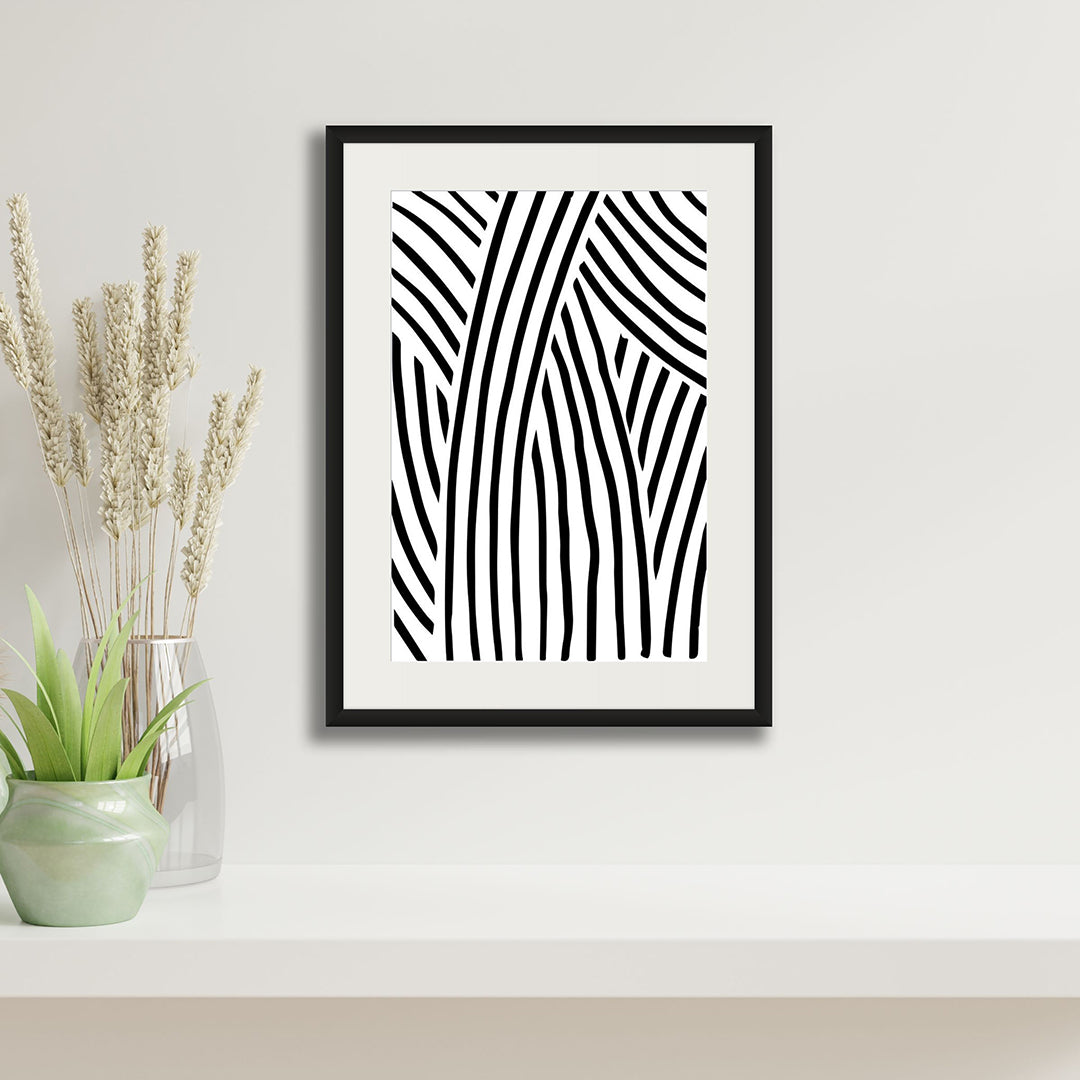 Lines Illusion Abstract Art