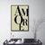 Amore Citron Typography Art