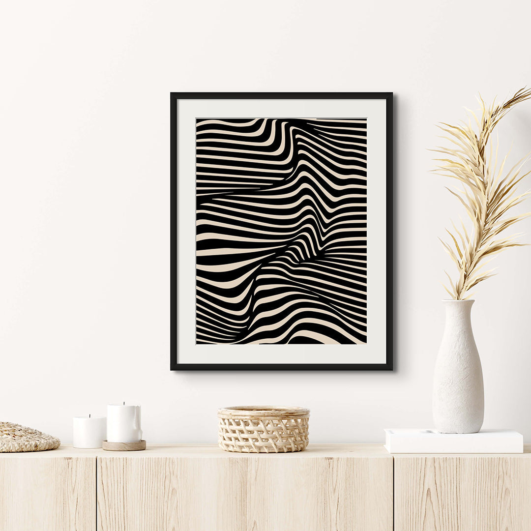 Overlay Impression Abstract Art