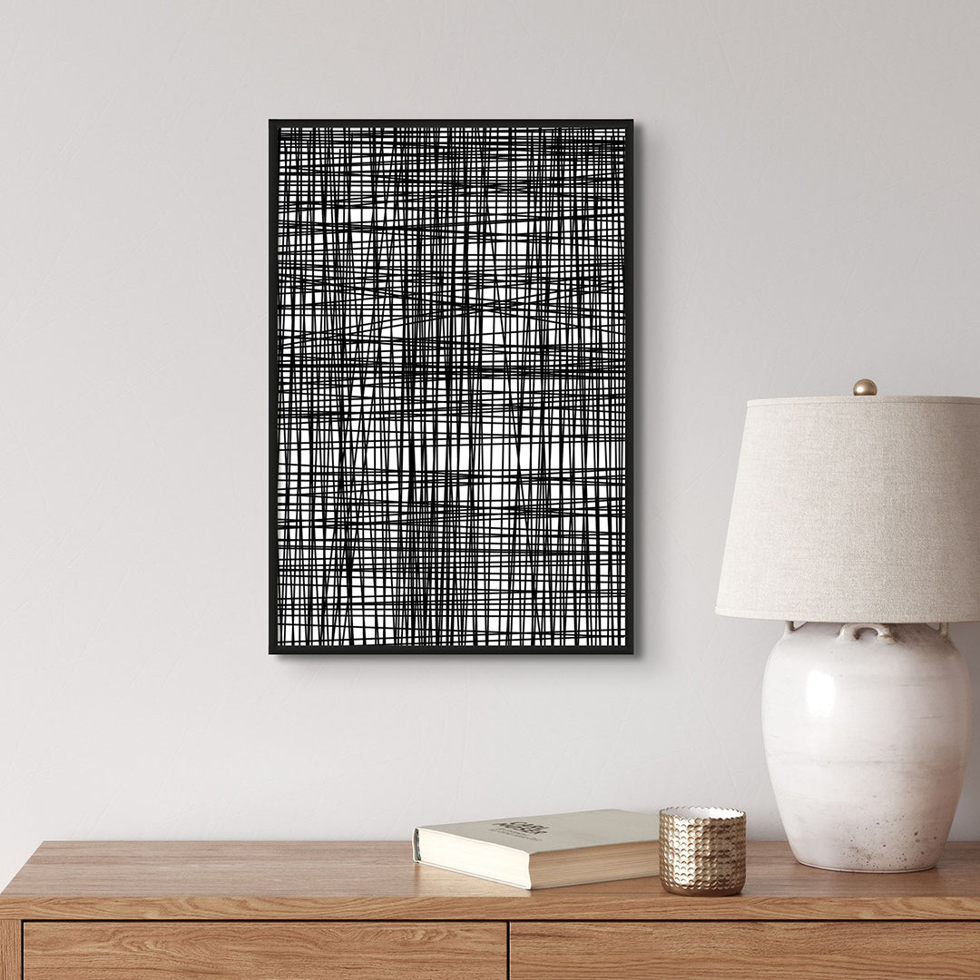 Crazy Streaks Abstract Art