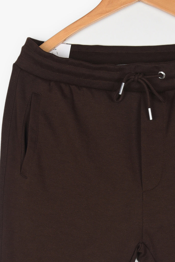 ZARA SLIM TEXTURED JOGGER PANTS