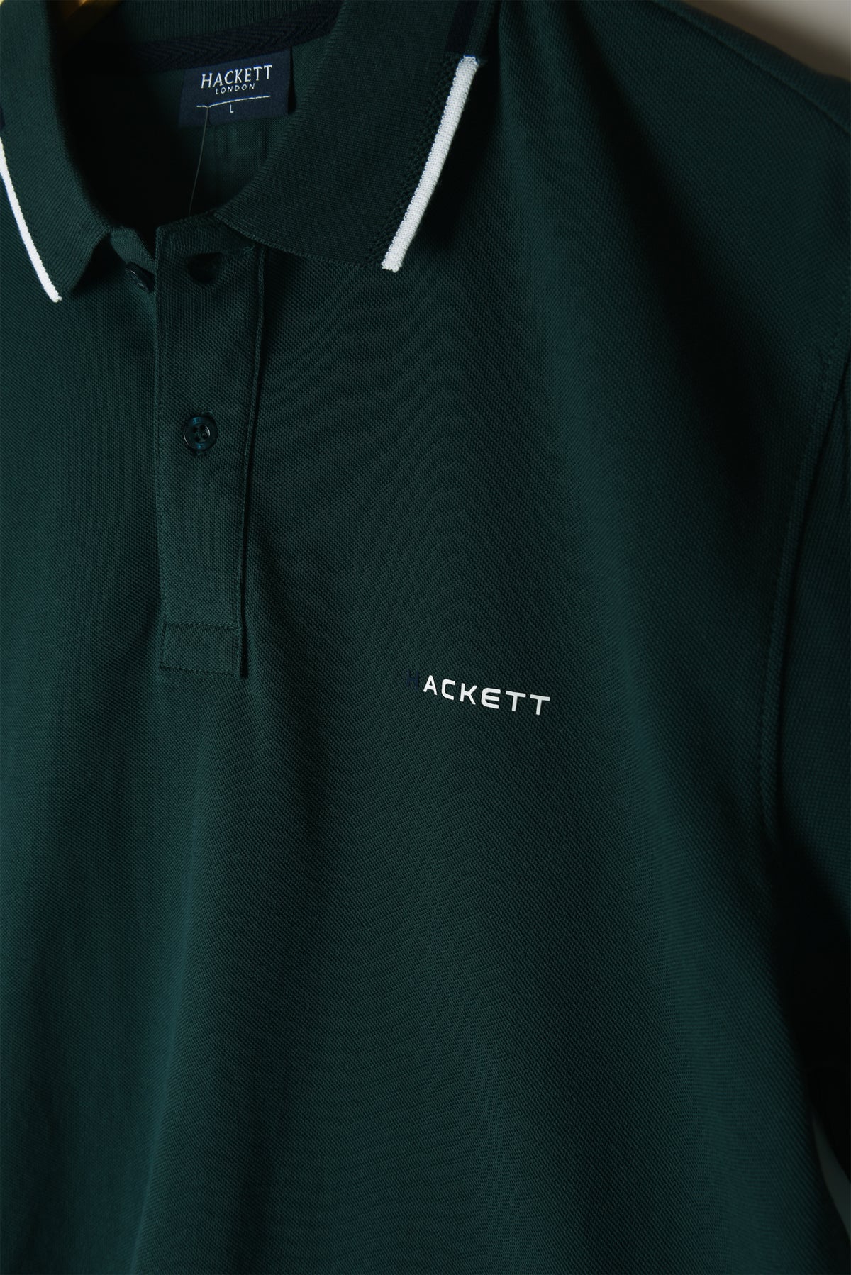 Tipping Collar Polo Shirt