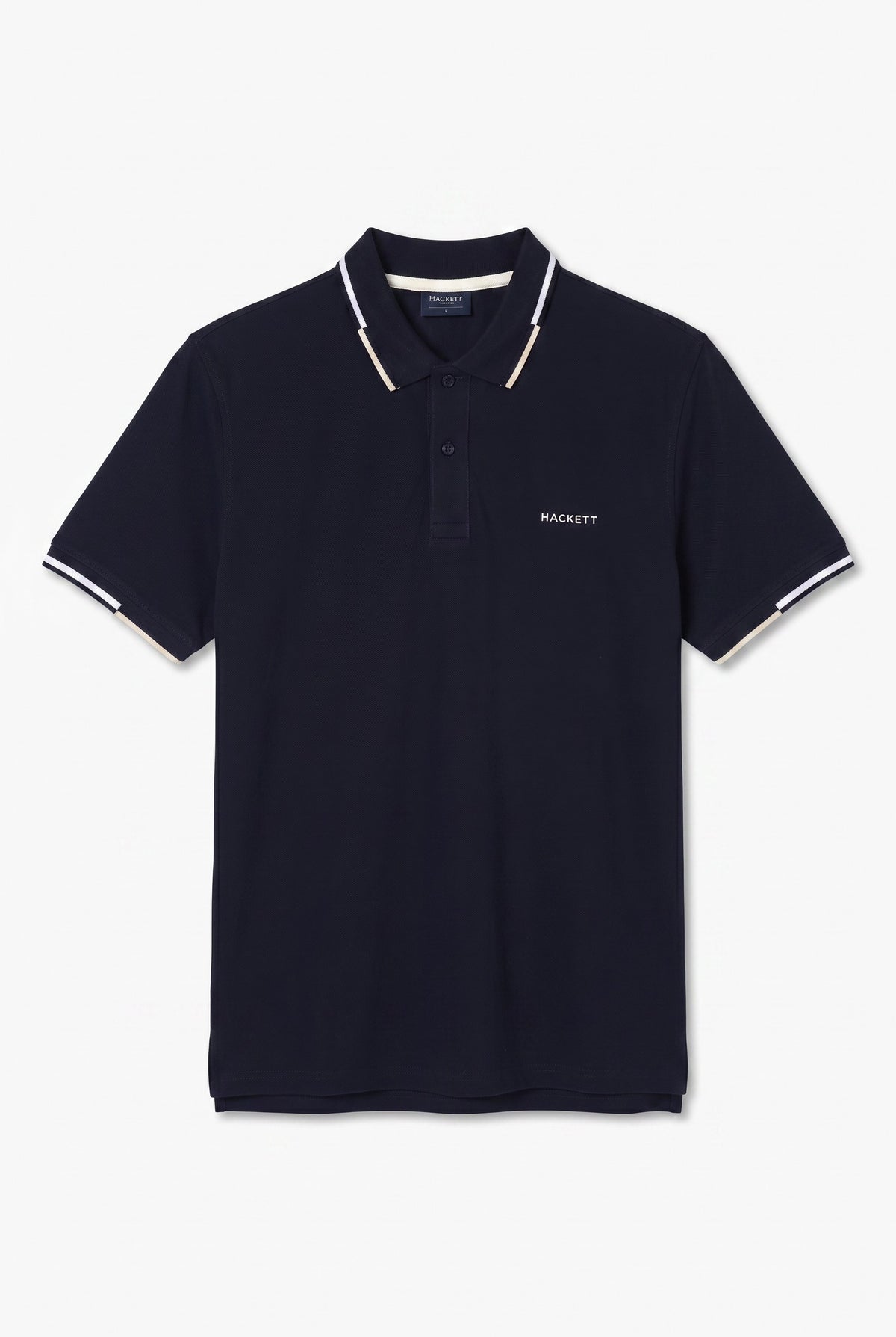 Tipping Collar Polo Shirt