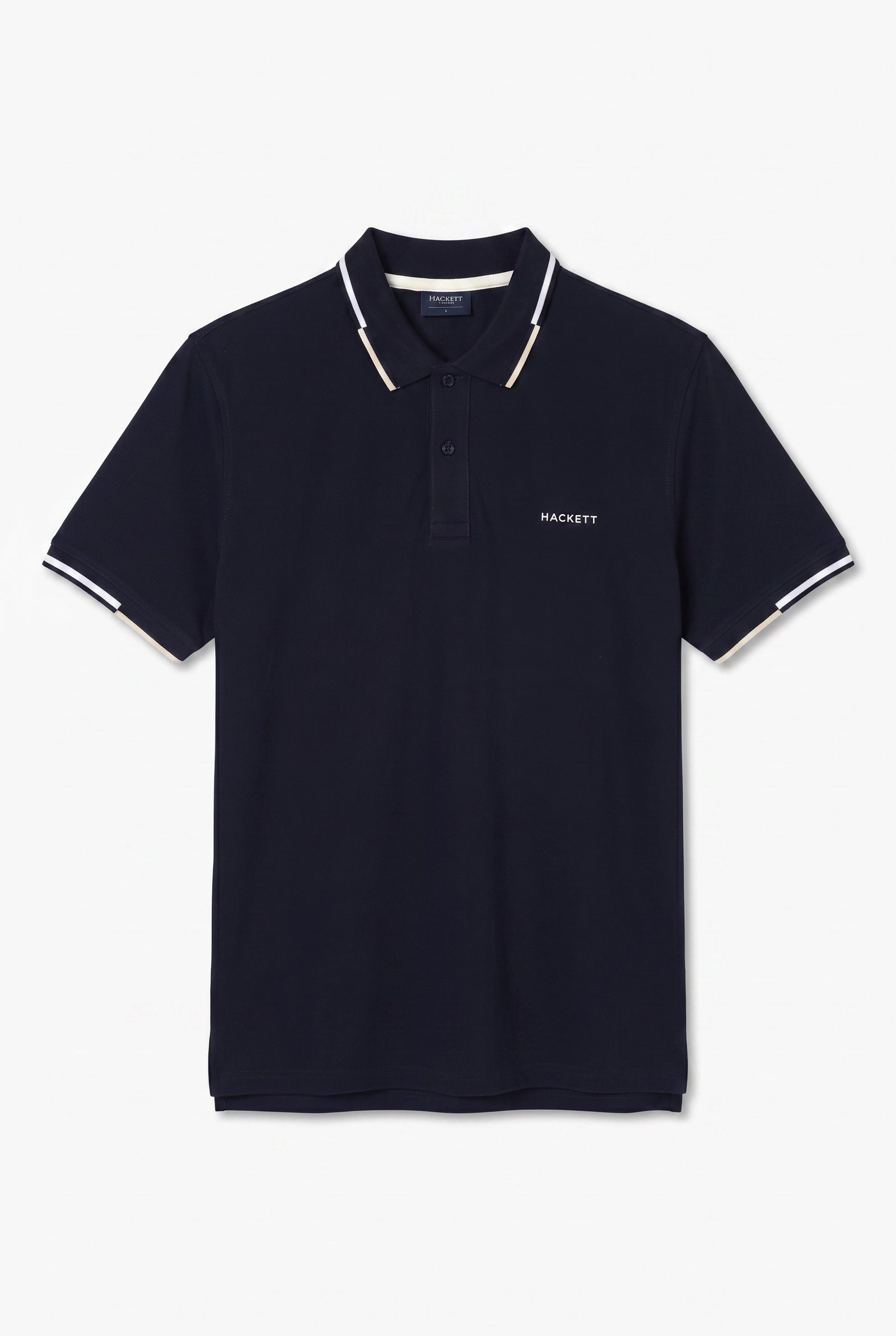 Tipping Collar Polo Shirt