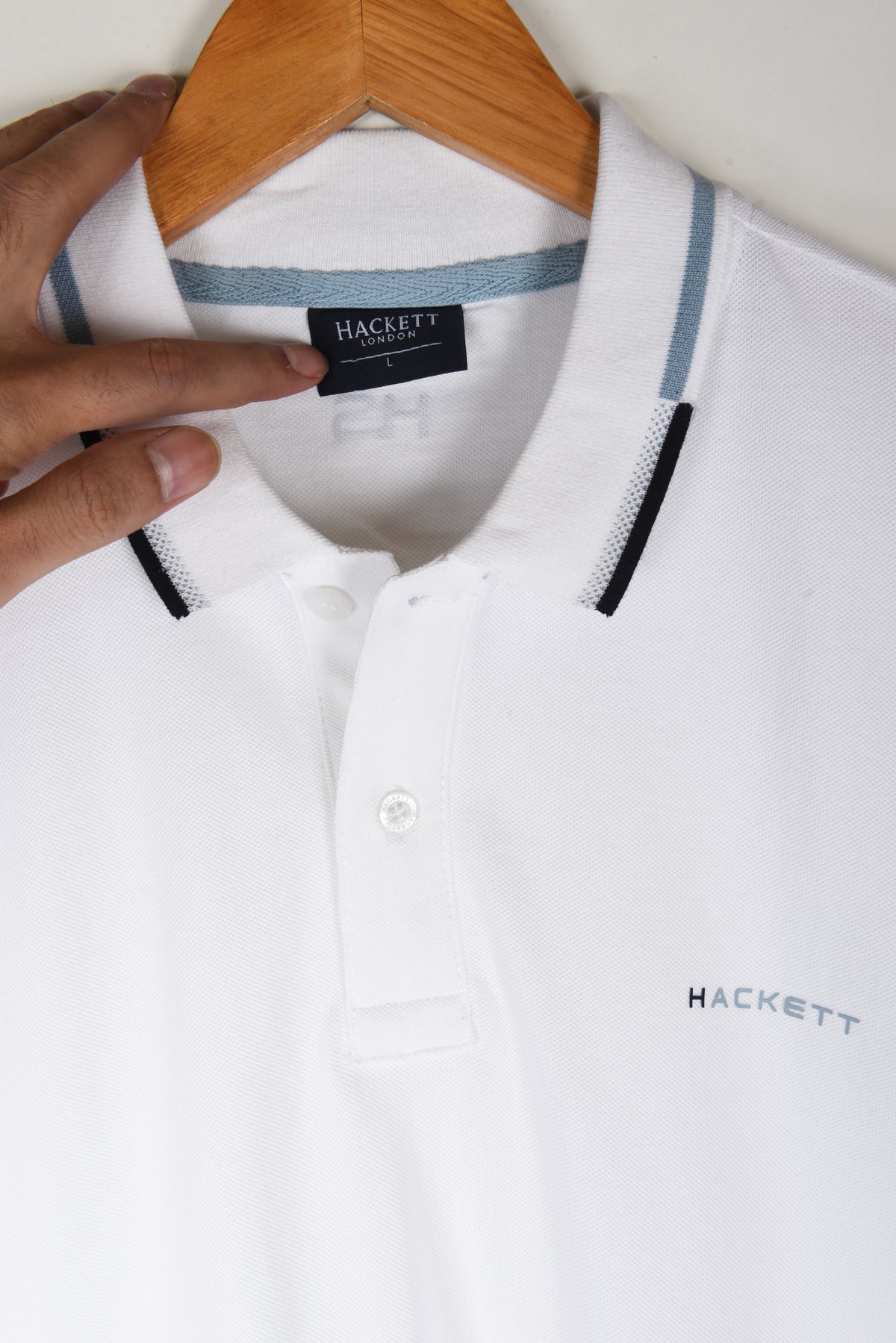 Tipping Collar Polo Shirt