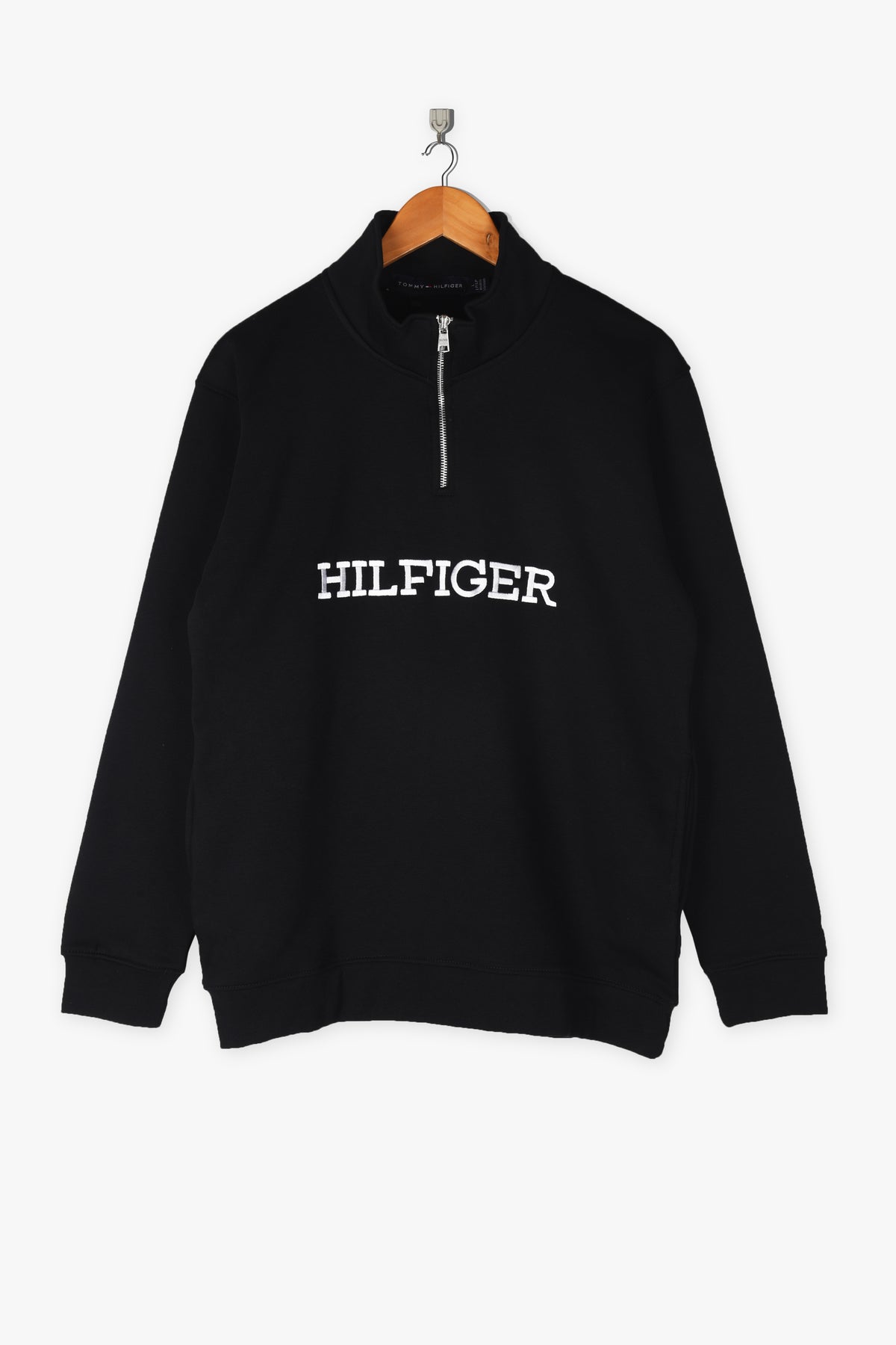 Quarter Zipper with Embroidered Logo