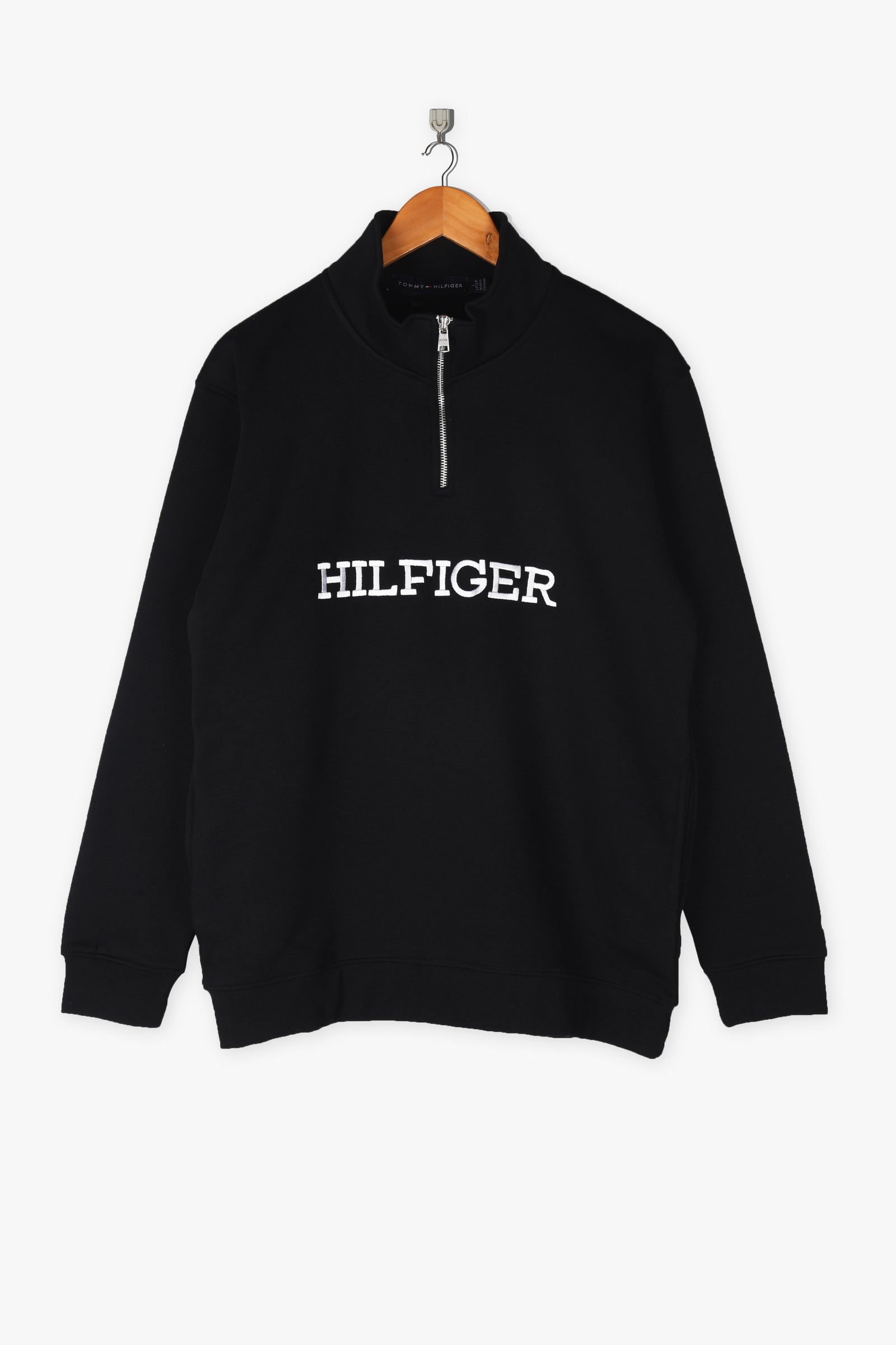 Quarter Zipper with Embroidered Logo