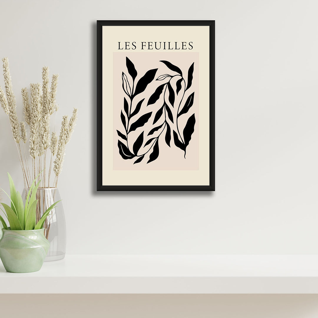 Les Feuilles Abstract Art