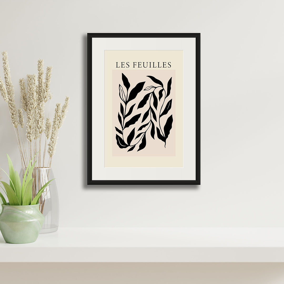 Les Feuilles Abstract Art