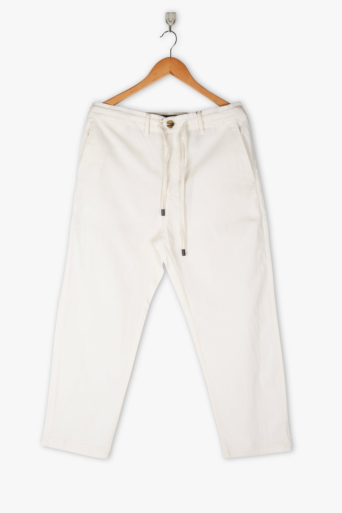 LINEN WEAVE TROUSERS