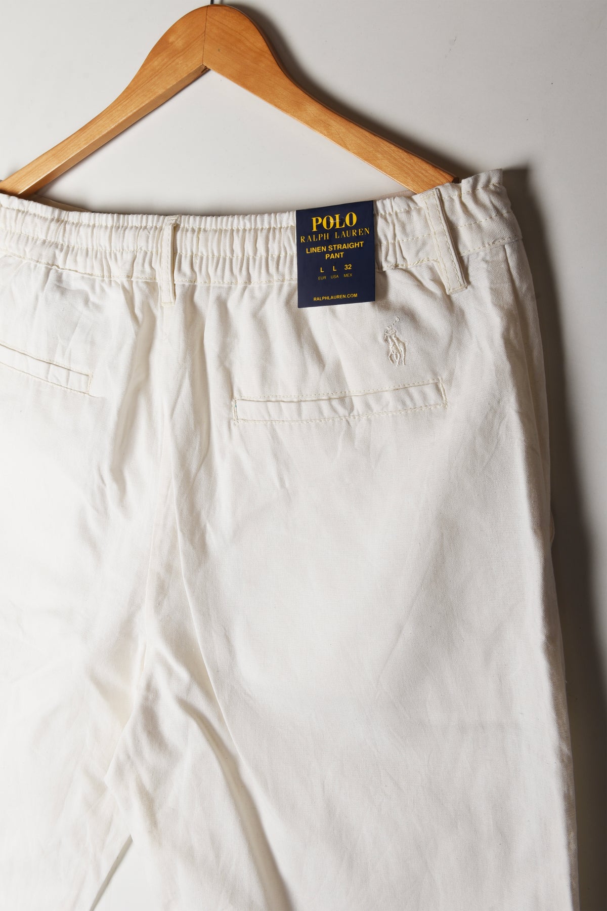 LINEN WEAVE TROUSERS