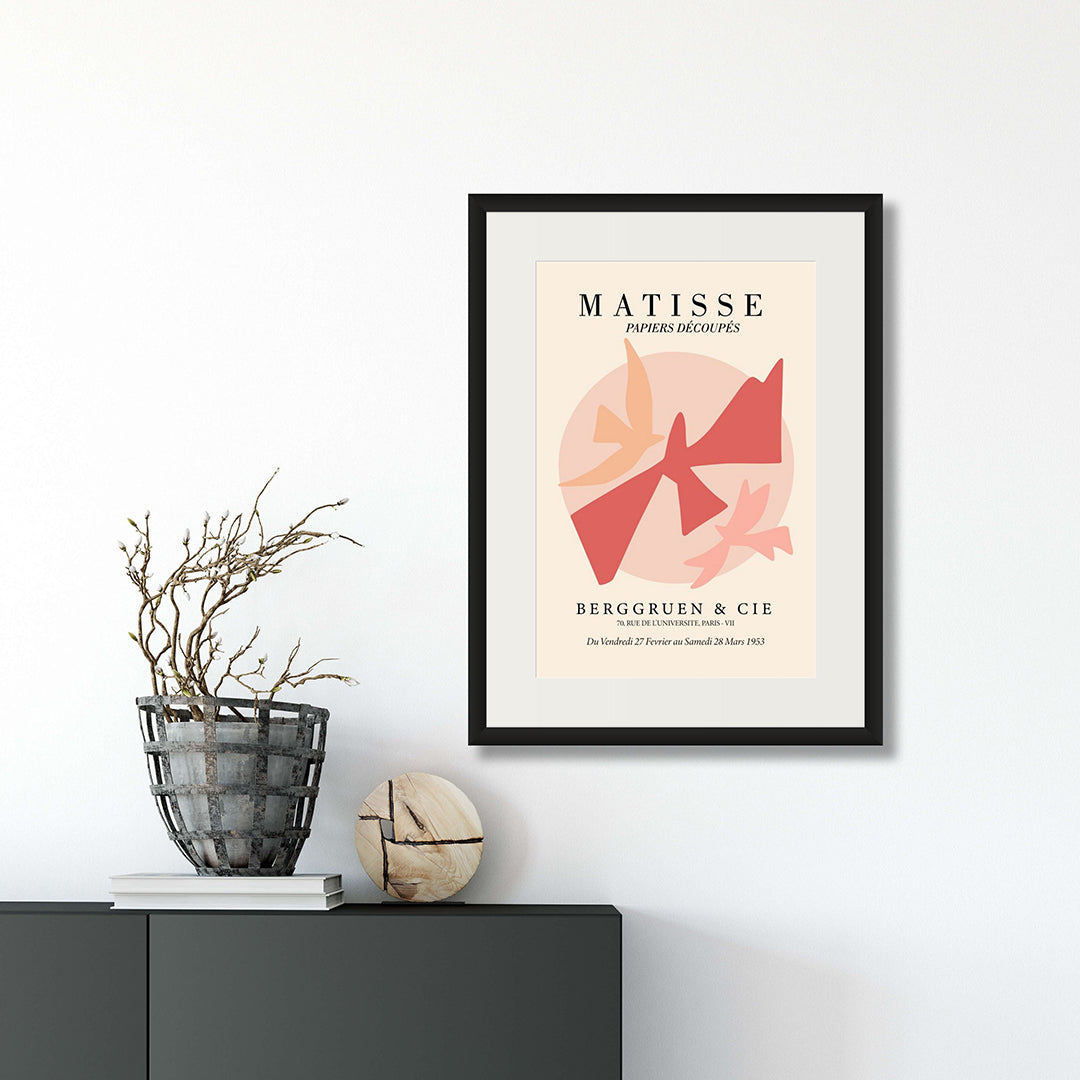 Matisse Inspired Birds Cutouts Art