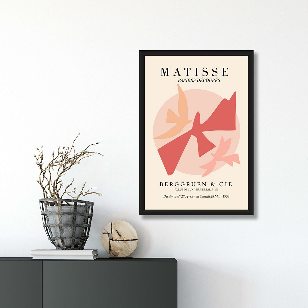 Matisse Inspired Birds Cutouts Art