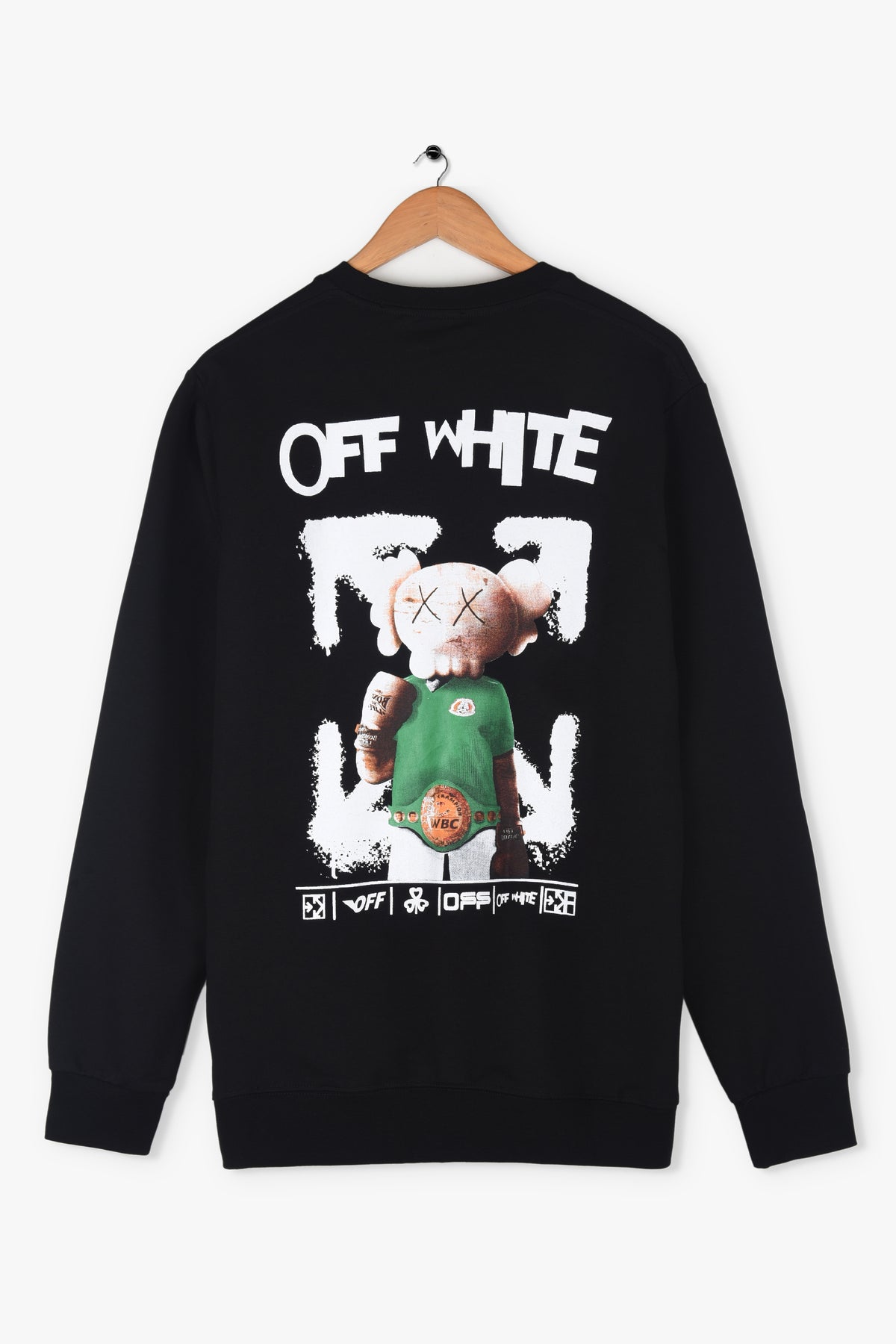OFFWHITE X BOXING KAWS SWEATSHIRT