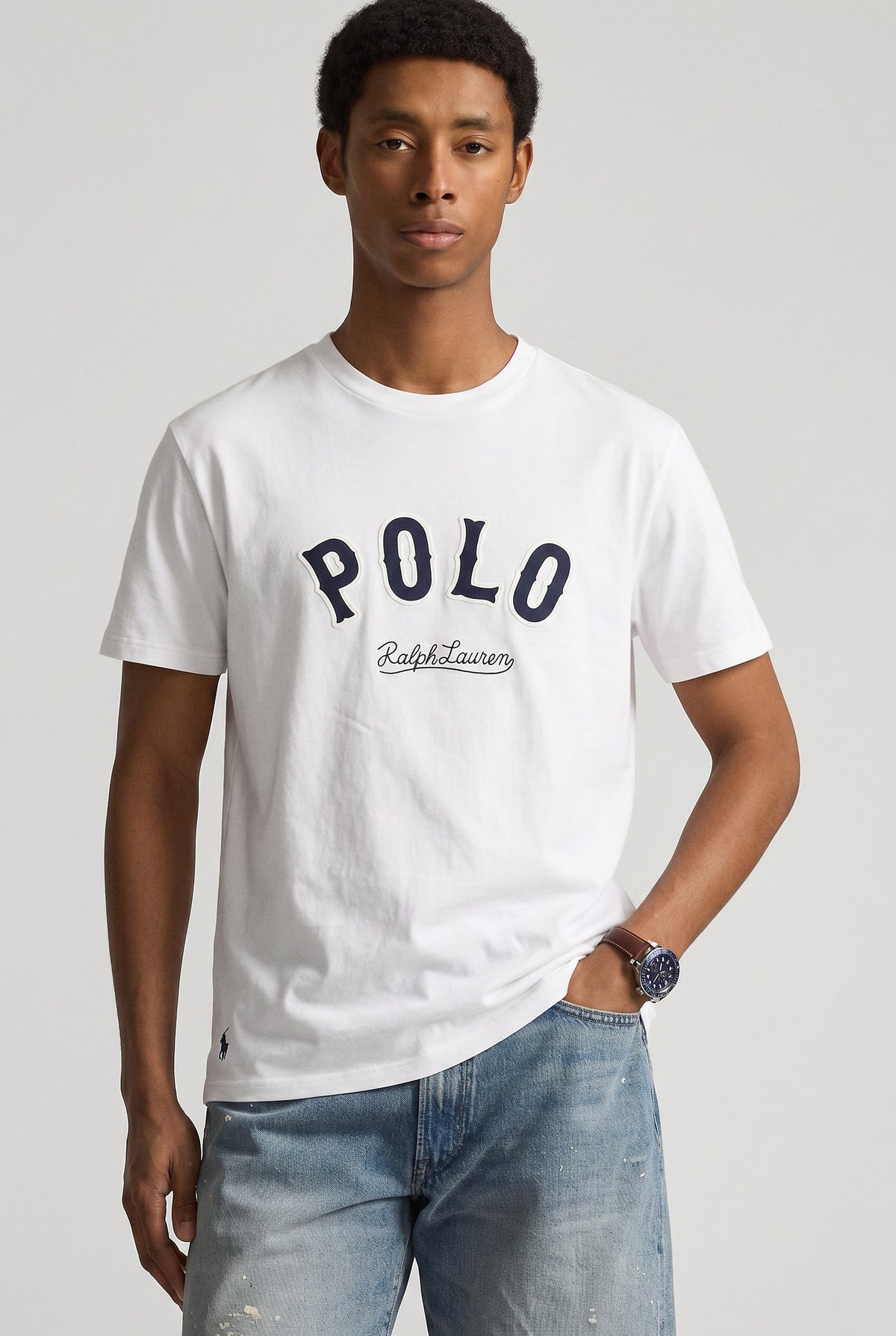 Western Logo White T-Shirt
