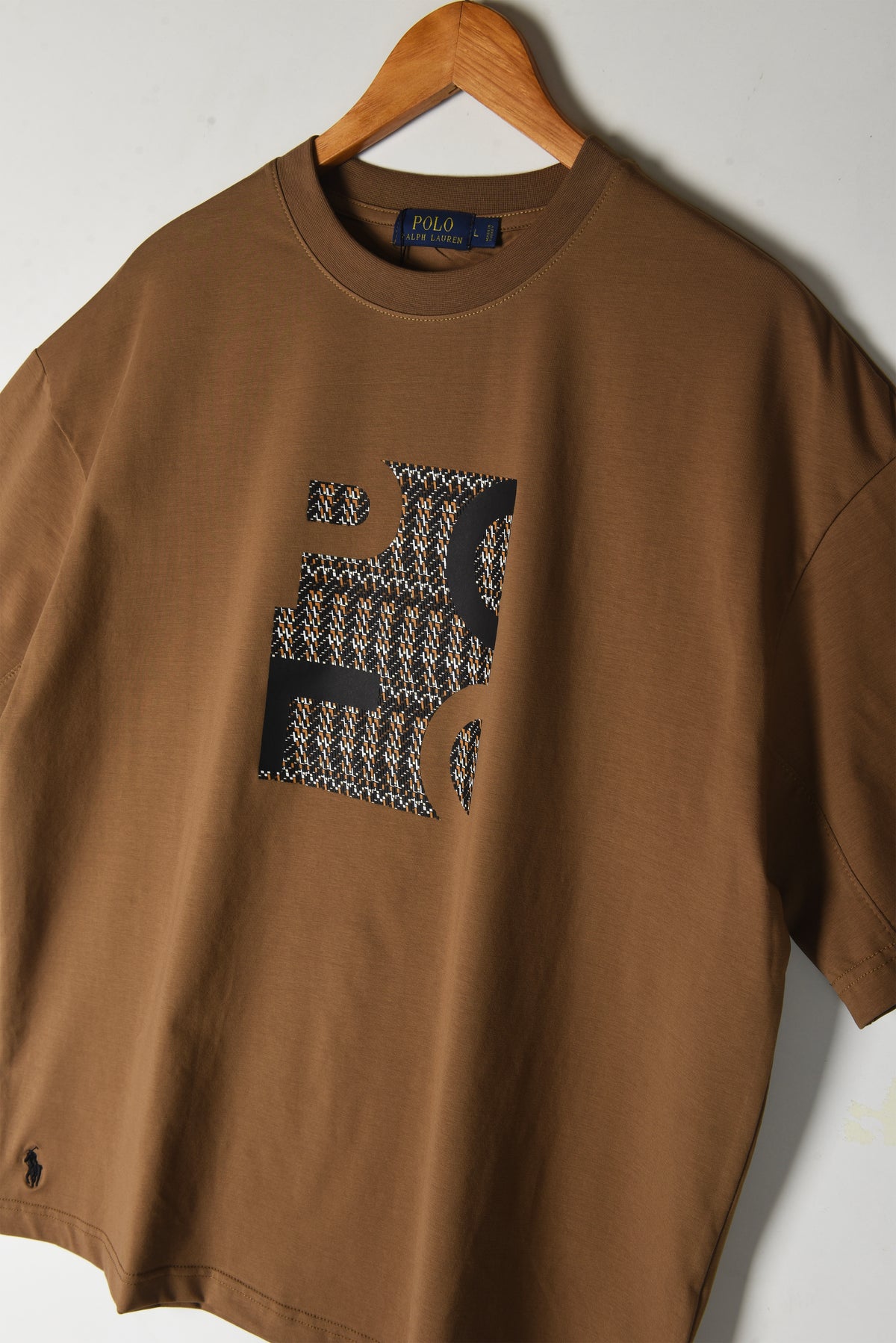 Over Sized Heritage Monogram Vintage T-shirt