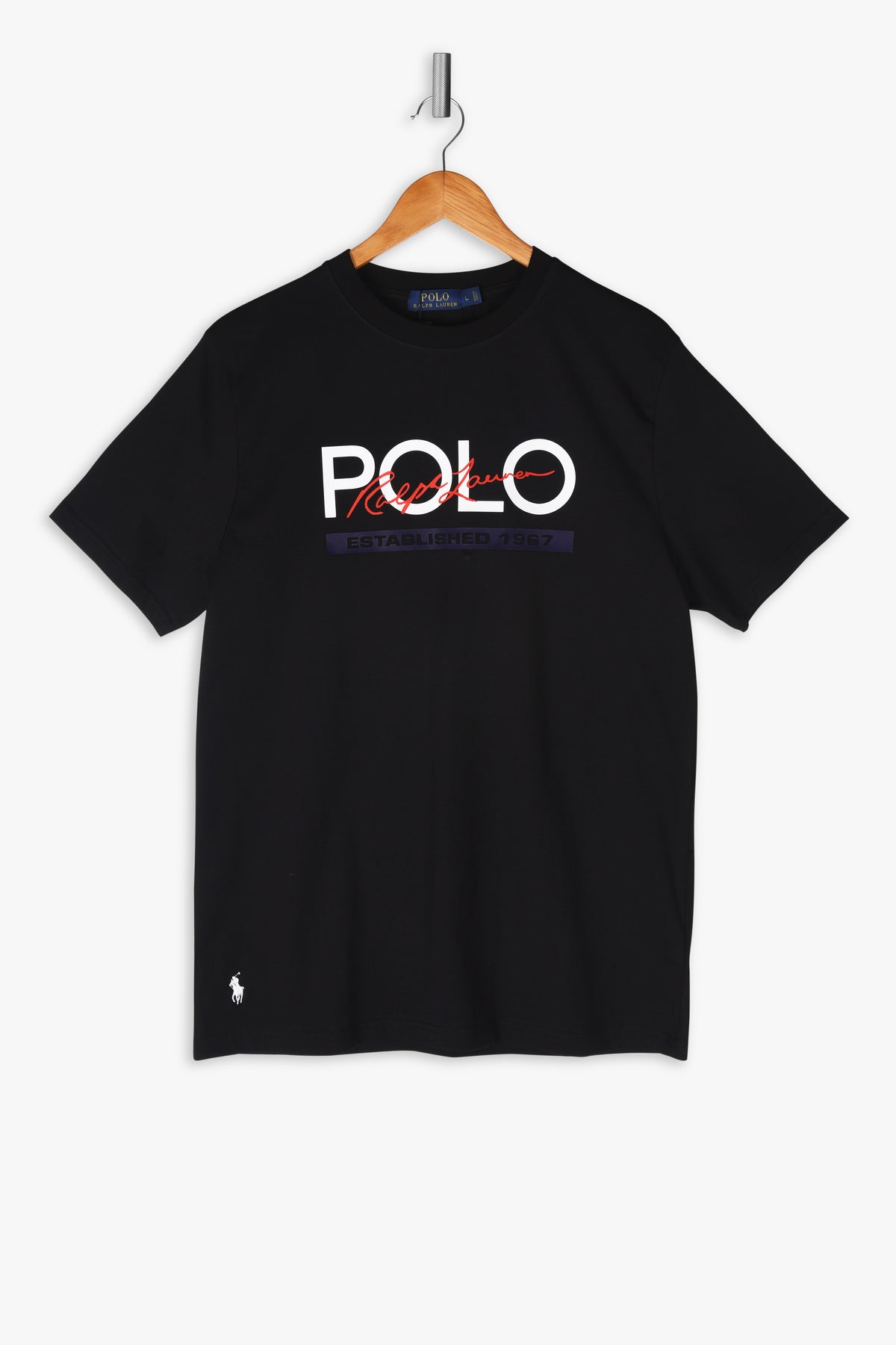 Signature Logo Black T-Shirt