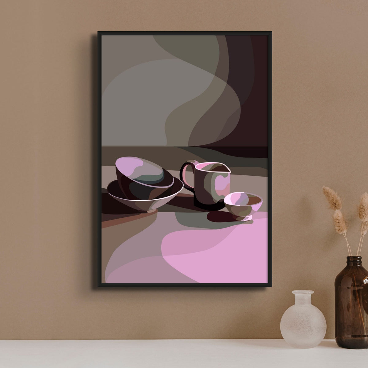 Jardinière Portraiture Abstract Art