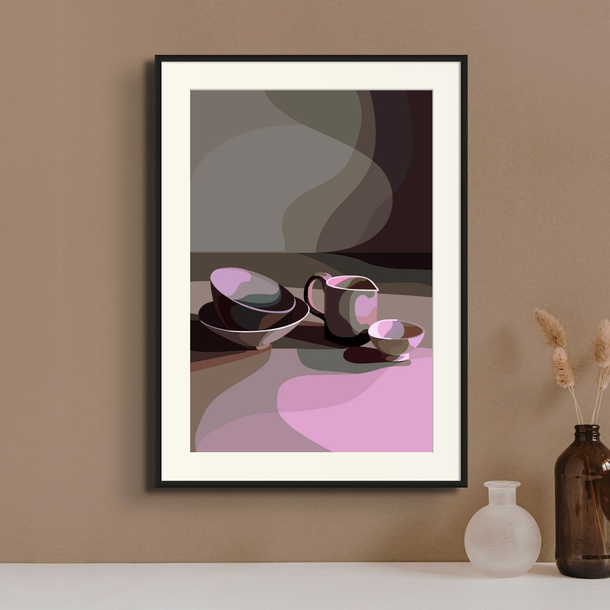 Jardinière Portraiture Abstract Art